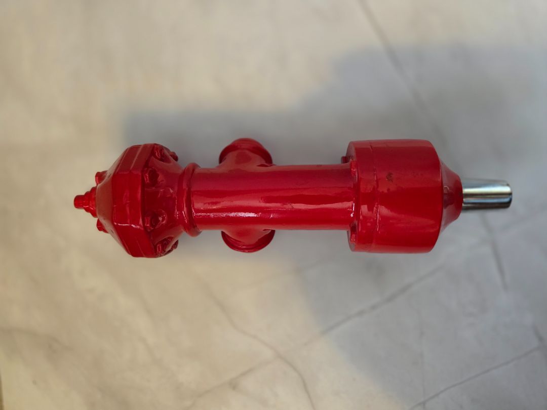 Red  Uncle Bear's Fire Hydrant Beer Tap Handle, 9 x 2.5 x 2.5