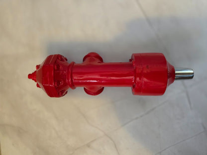 Red  Uncle Bear's Fire Hydrant Beer Tap Handle, 9 x 2.5 x 2.5