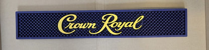 Purple Crown Royal Crown Royal Rubber Bar Mat Spill Mat Runner Mat Purple, 20.5 x 3.5 x .5