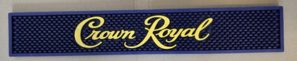 Purple Crown Royal Crown Royal Rubber Bar Mat Spill Mat Runner Mat Purple, 20.5 x 3.5 x .5