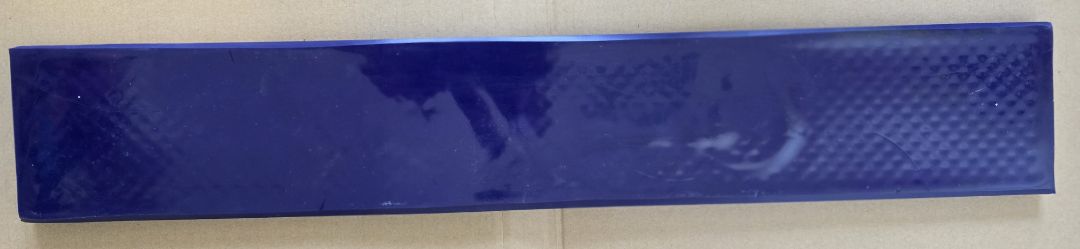 Purple Crown Royal Crown Royal Rubber Bar Mat Spill Mat Runner Mat Purple, 20.5 x 3.5 x .5