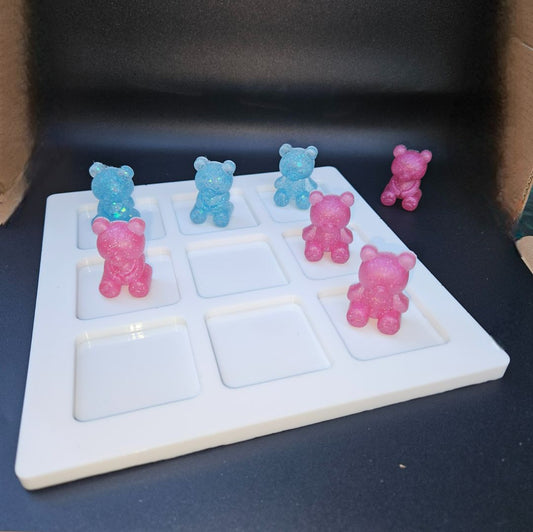 Large Resin Tic-Tac-Toe Game