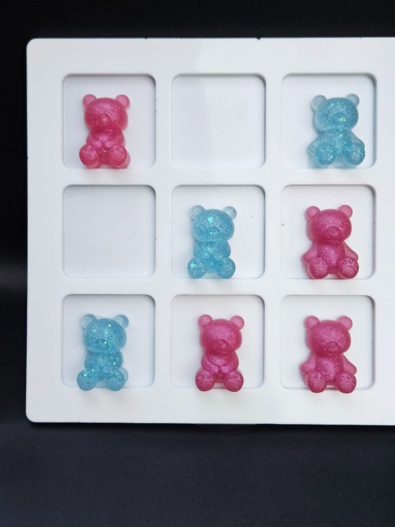 Large Resin Tic-Tac-Toe Game