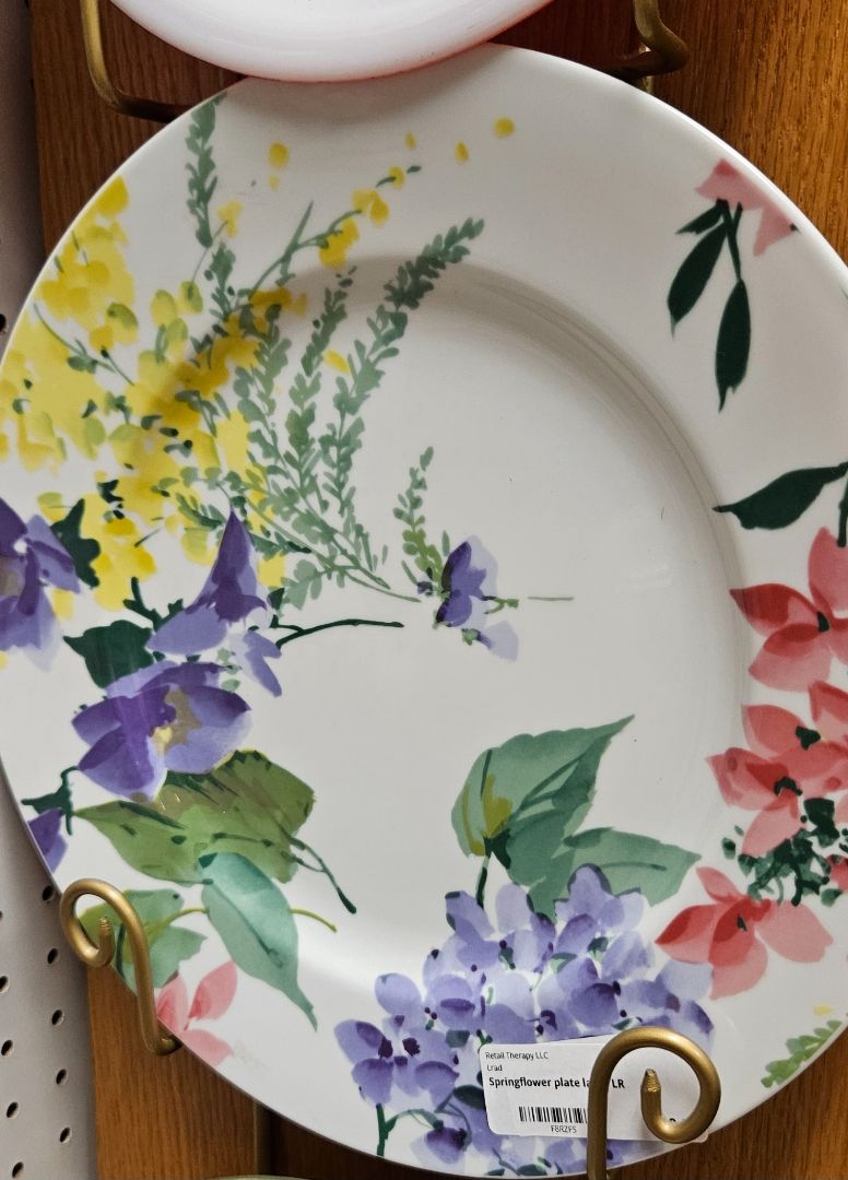 Springflower plate large LR