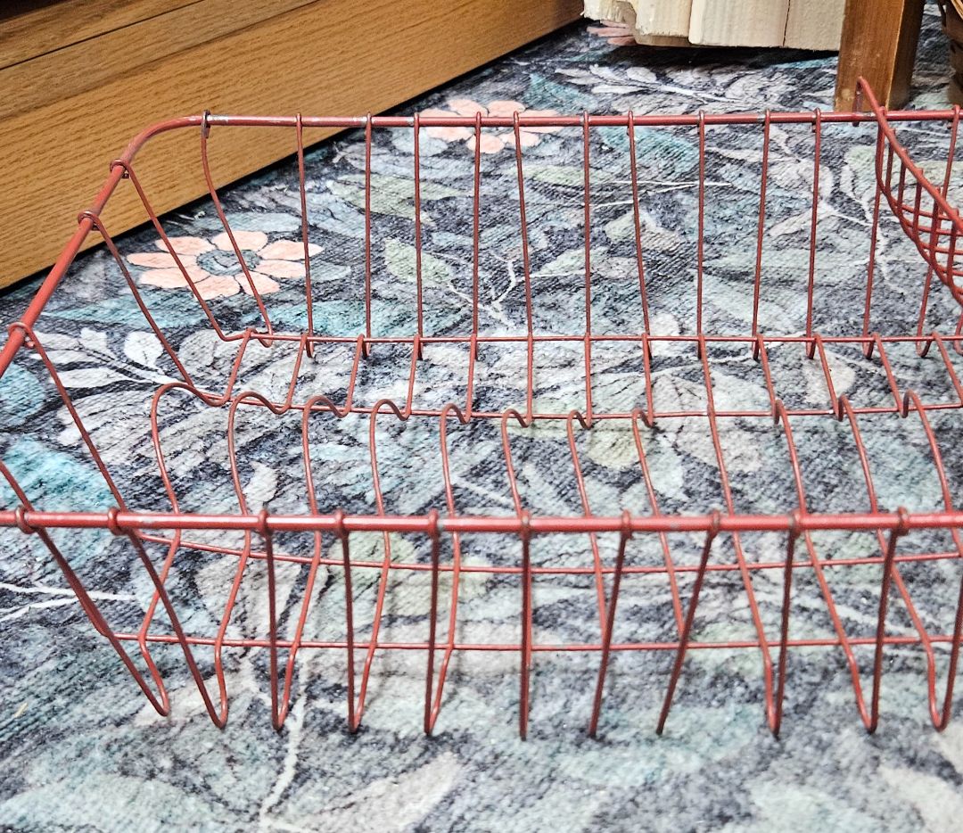 Red dish drain rack B
