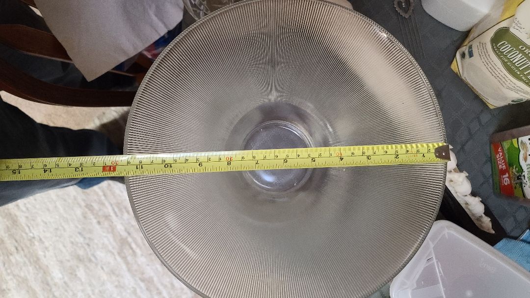 Vintage 1950s Federal Glass Norse Punch Bowl