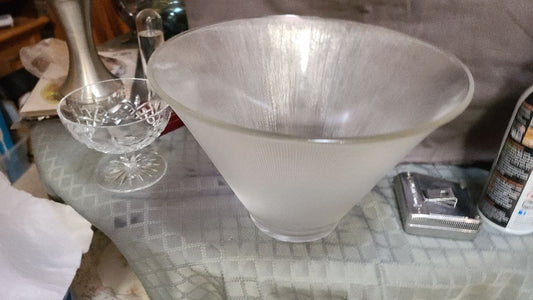 Vintage 1950s Federal Glass Norse Punch Bowl