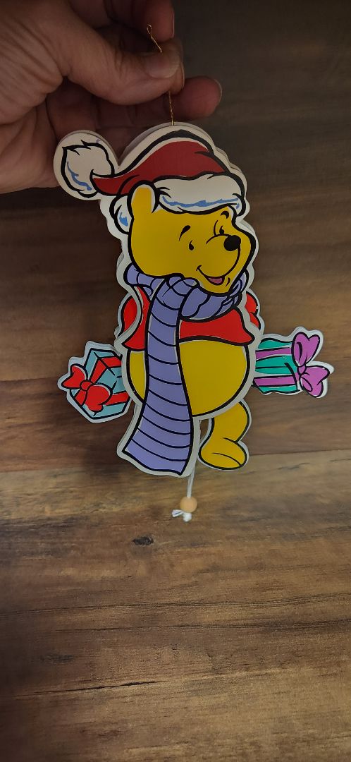 Disney Winnie the Pooh pull toy ornament