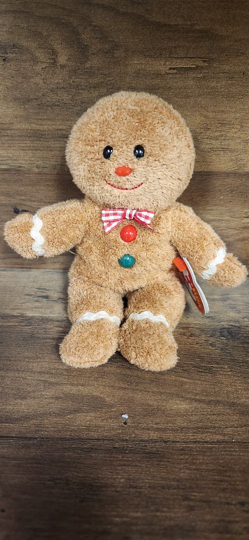 brown TY TY Gingerbread beanie baby