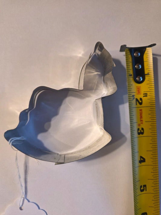 Metal  Rockinghorse cookie cutter