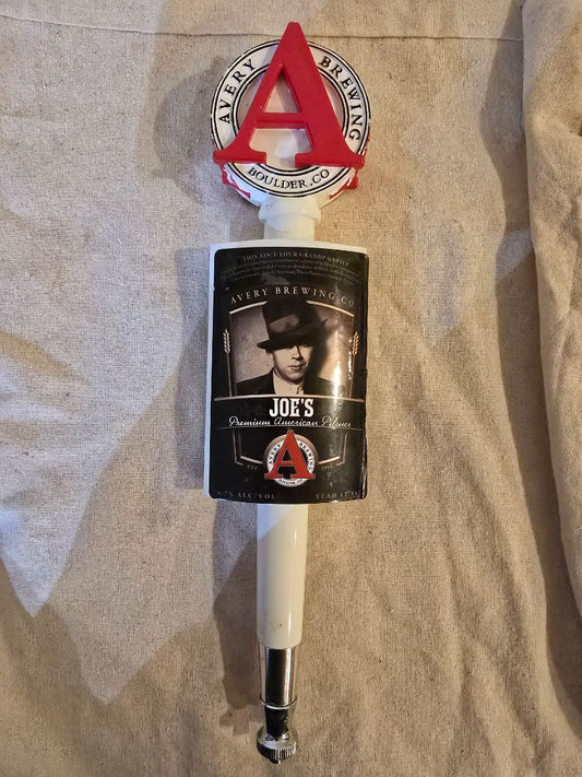 Avery Brewing Joes Premium American Pilsner Beer Tap Handle Keg