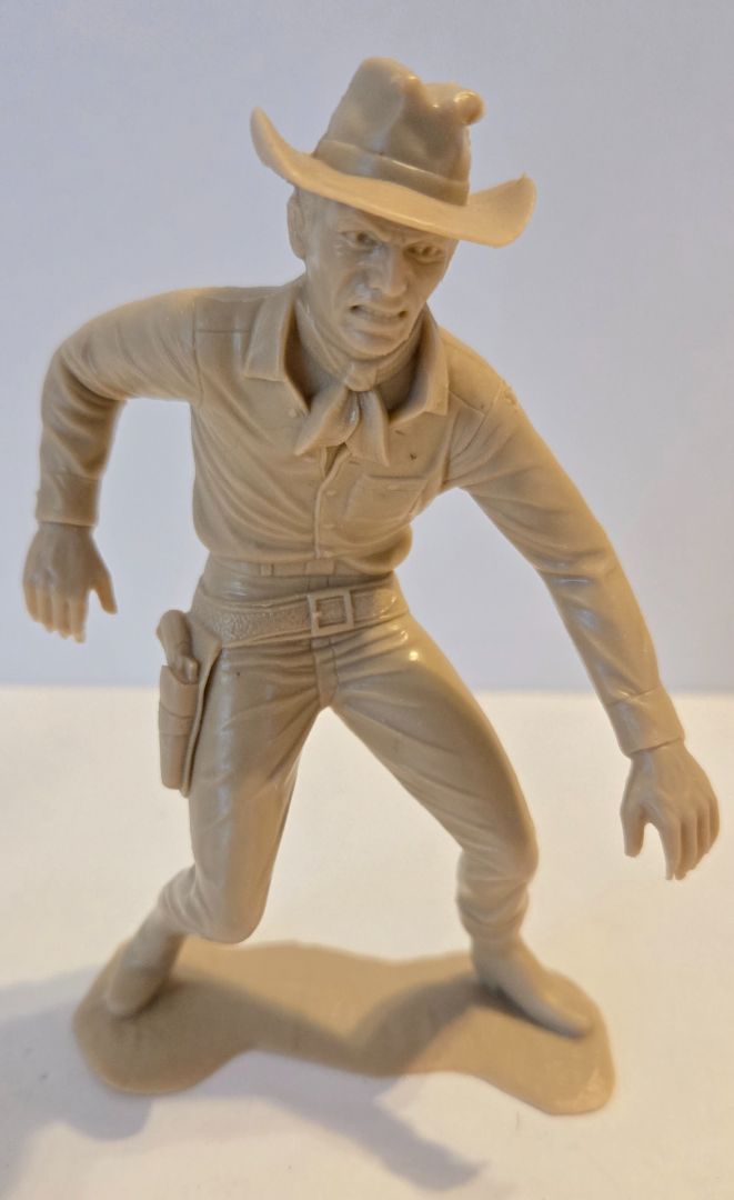 Louis Marx Plastic Cowboy Figure