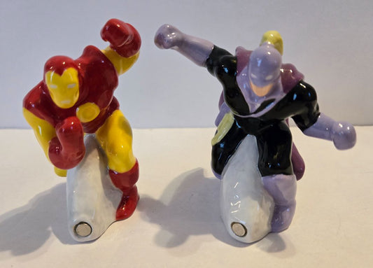 Westland Giftware Ironman vs. Whiplash Salt and Pepper Shakers