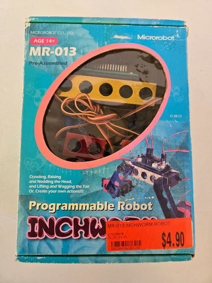 Microrobot MR-013 “Inchworm” Programmable Robot Kit