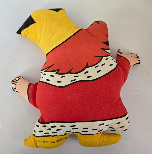 Vintage 70's Burger King plush Doll