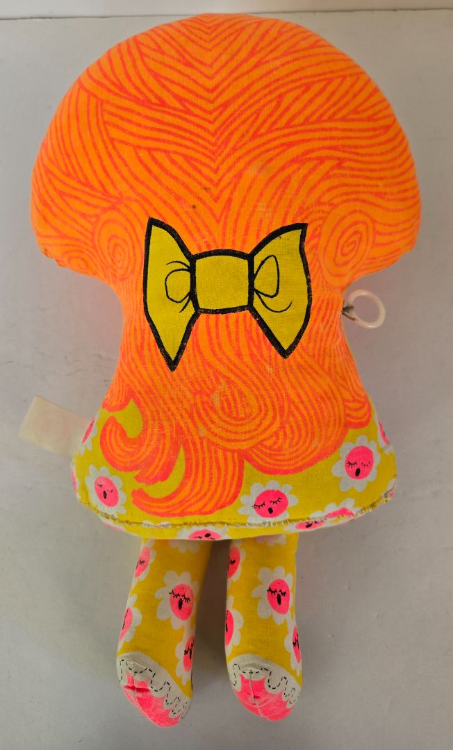 Vintage Praying Girl Cloth Doll