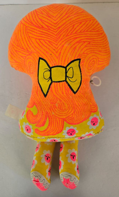 Vintage Praying Girl Cloth Doll