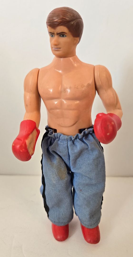 1985 Placo Boxer Action Figure - Action doesn't act :-)