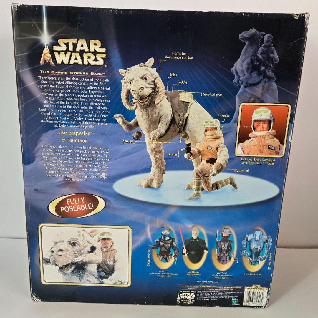 Hasbro 2002 Hasbro Luke Skywalker and Tauntaun ESB