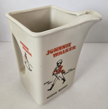 Johnnie Walker Scotch Whisky pitcher 6"