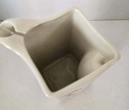 Johnnie Walker Scotch Whisky pitcher 6"