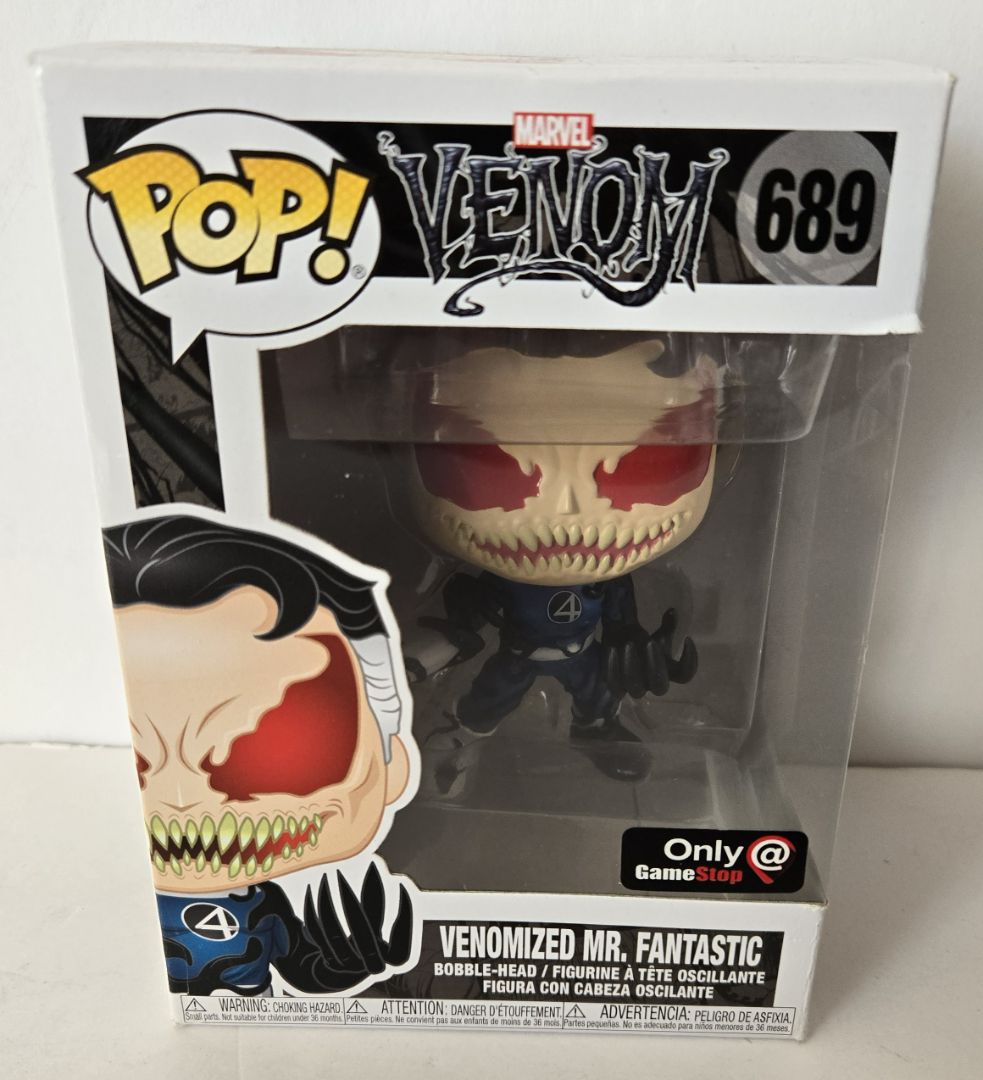 Funko Pop Venom Venomized Mr. Fantastic