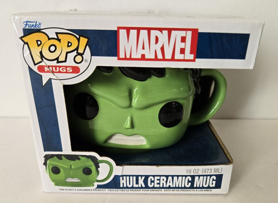 Funko Pop Marvel Hulk Ceramic Mug