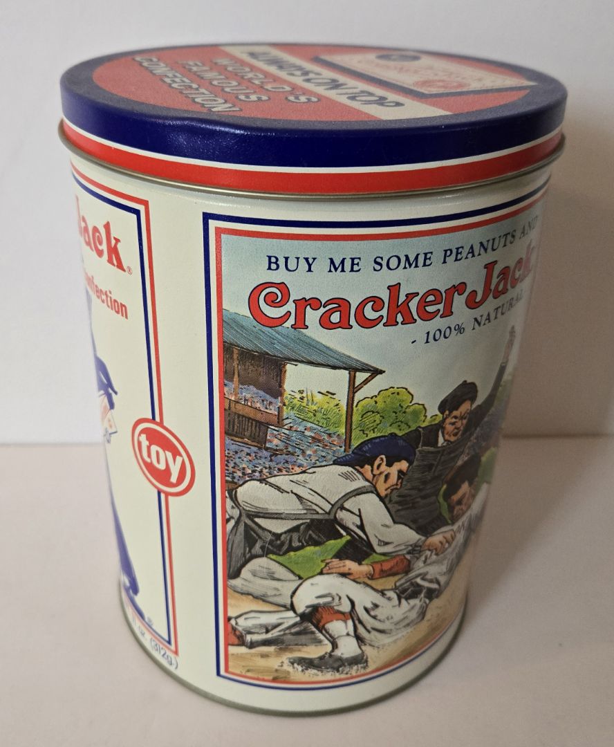1990 Cracker Jack Baseball Tin