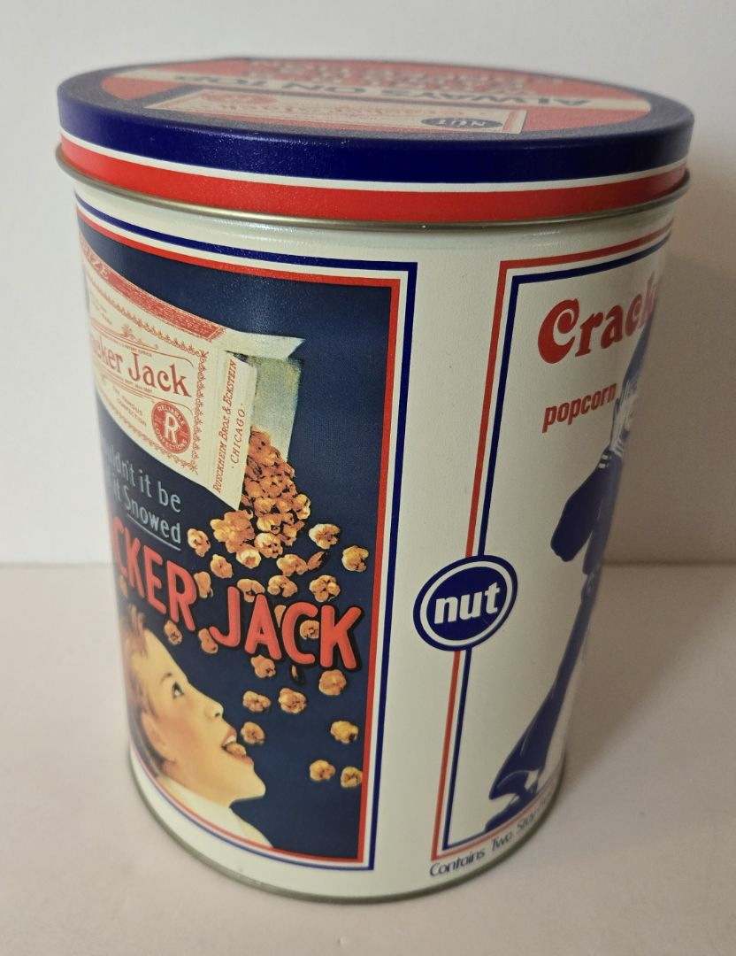 1990 Cracker Jack Baseball Tin