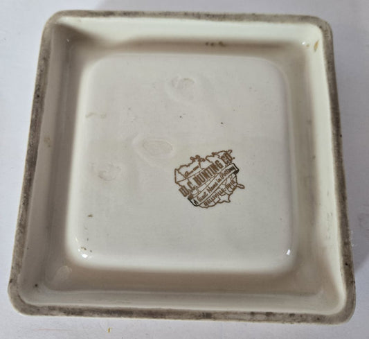 Vintage W.C. Bunting Co. Ashtray The Red Dog Chester, W. VA