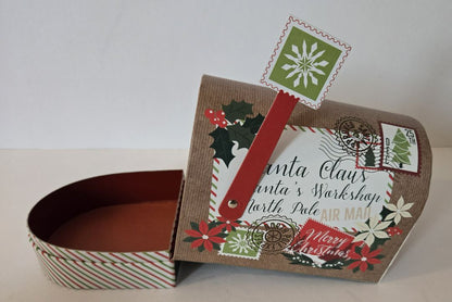 Holiday Dec. Mailbox Gift Box