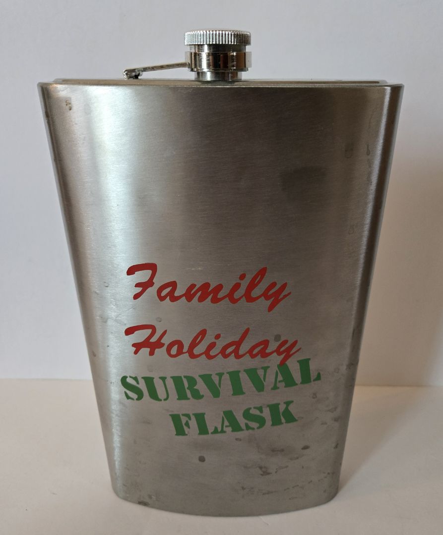 Family Holiday Survival Flask