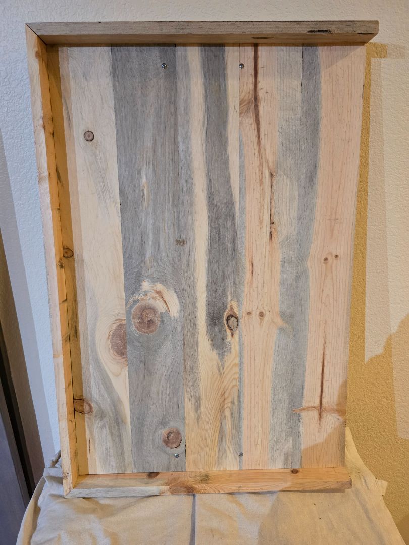 Wood Handmade Stove Top Cover, 32 x 22 x 2