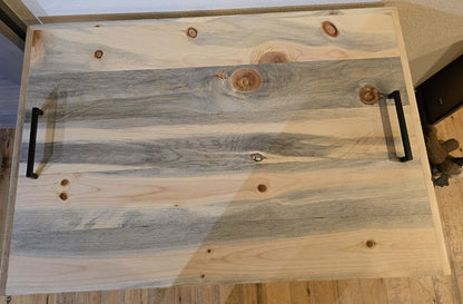 Wood Handmade Stove Top Cover, 32 x 22 x 2