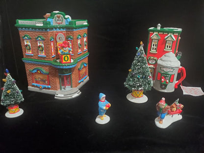 Snow village by Studio 56 Saturday Morning Downtown