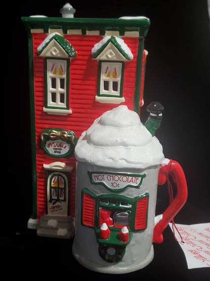 Snow village by Studio 56 Saturday Morning Downtown