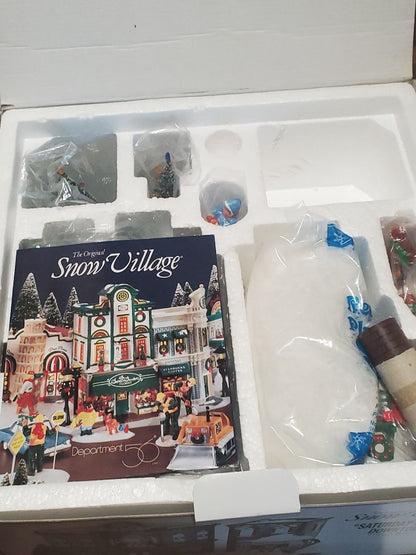 Snow village by Studio 56 Saturday Morning Downtown