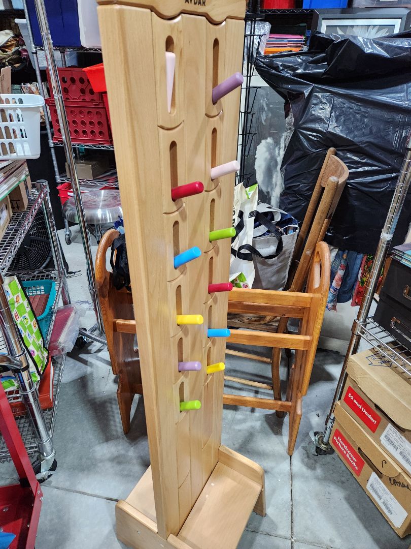 Wood Kids Coat Stand