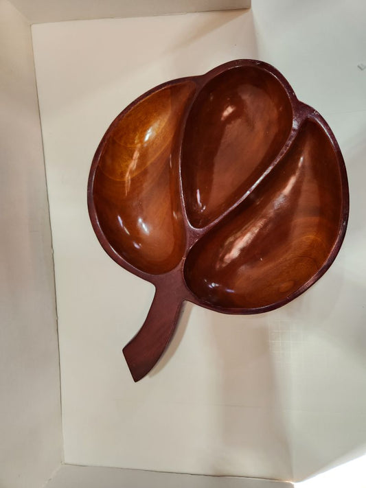 Monkey Pod 3 part bowl