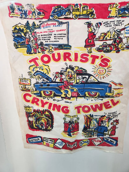 MISC - Tourist Crying Towel 1950's