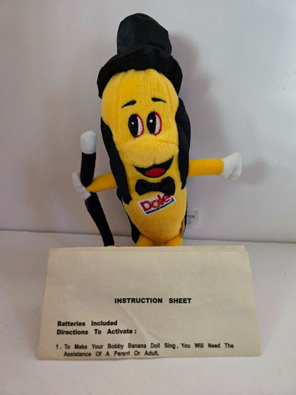 Bobby Banana Singing Plush-Works