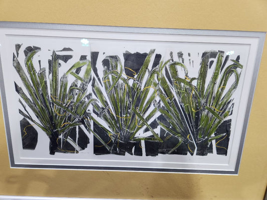 MISC- Palm Print- Framed