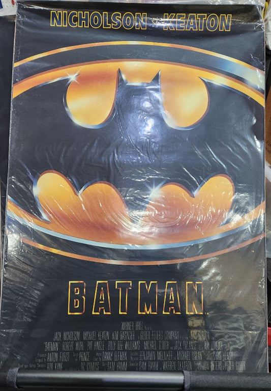 Rolled- Preowned Original Movie Poster- Batman 1989