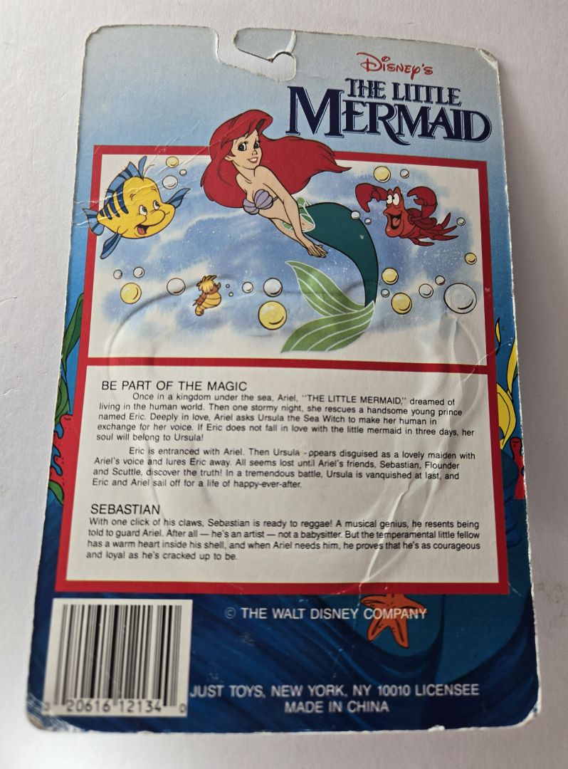 Bendems Little Mermaid Sebastian