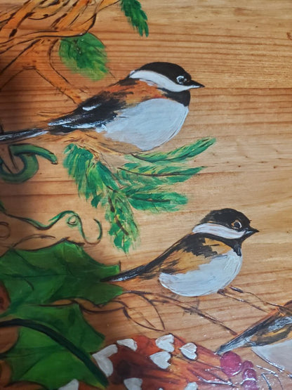 Handpainted lazy susan