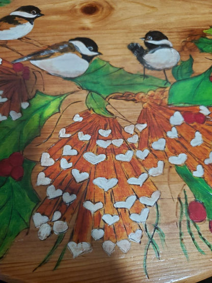 Handpainted lazy susan