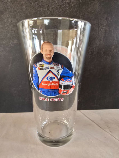 Coca Cola NASCAR Kurt Busch Coca-Cola Racing Family 7" Glass, 7