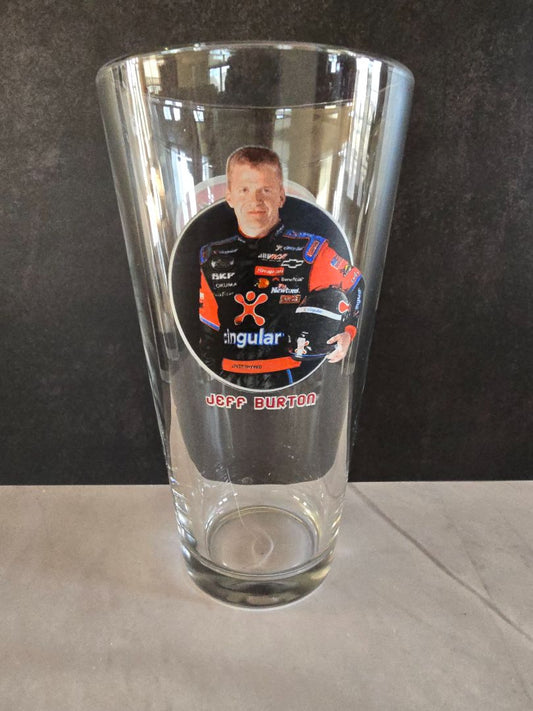 Coca Cola NASCAR Jeff Burton Coca-Cola Racing Family 7" Glass, 7