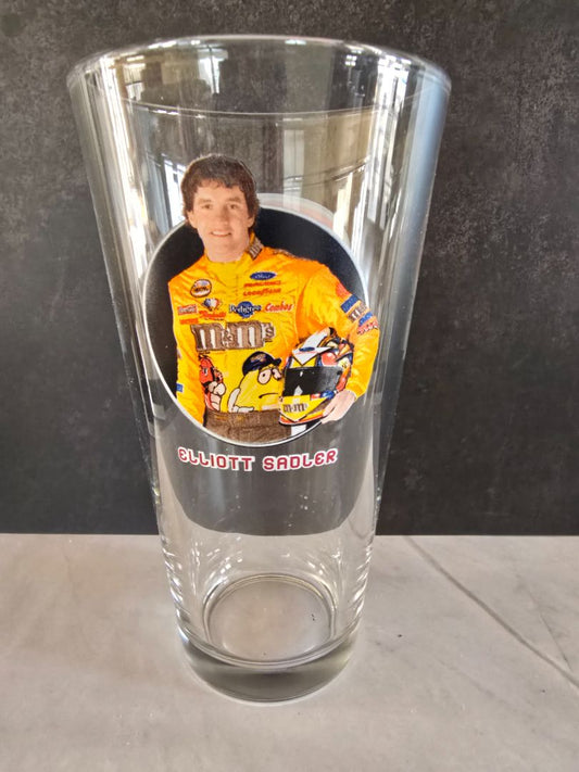 Coca Cola Nascar Elliott Sadler Coca -Cola Racing Family 7" Glass, 7