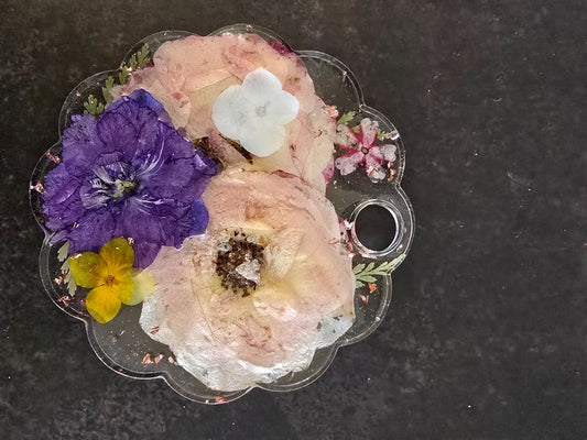 Pink Handmade Resin Stanley Lid Topper 40 oz, 3 x 3.25